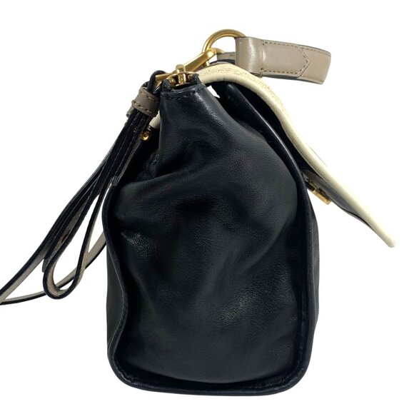 Marc By Marc Jacobs Colorblock Lamb Leather Crossbody Handbag Limited Edition - Picture 7 of 13